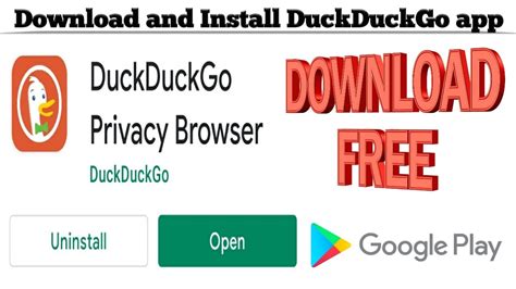 <strong>DuckDuckGo</strong> is an independent Internet privacy company that aims to make getting privacy simple and accessible for everyone. . Duckduckgo download for android